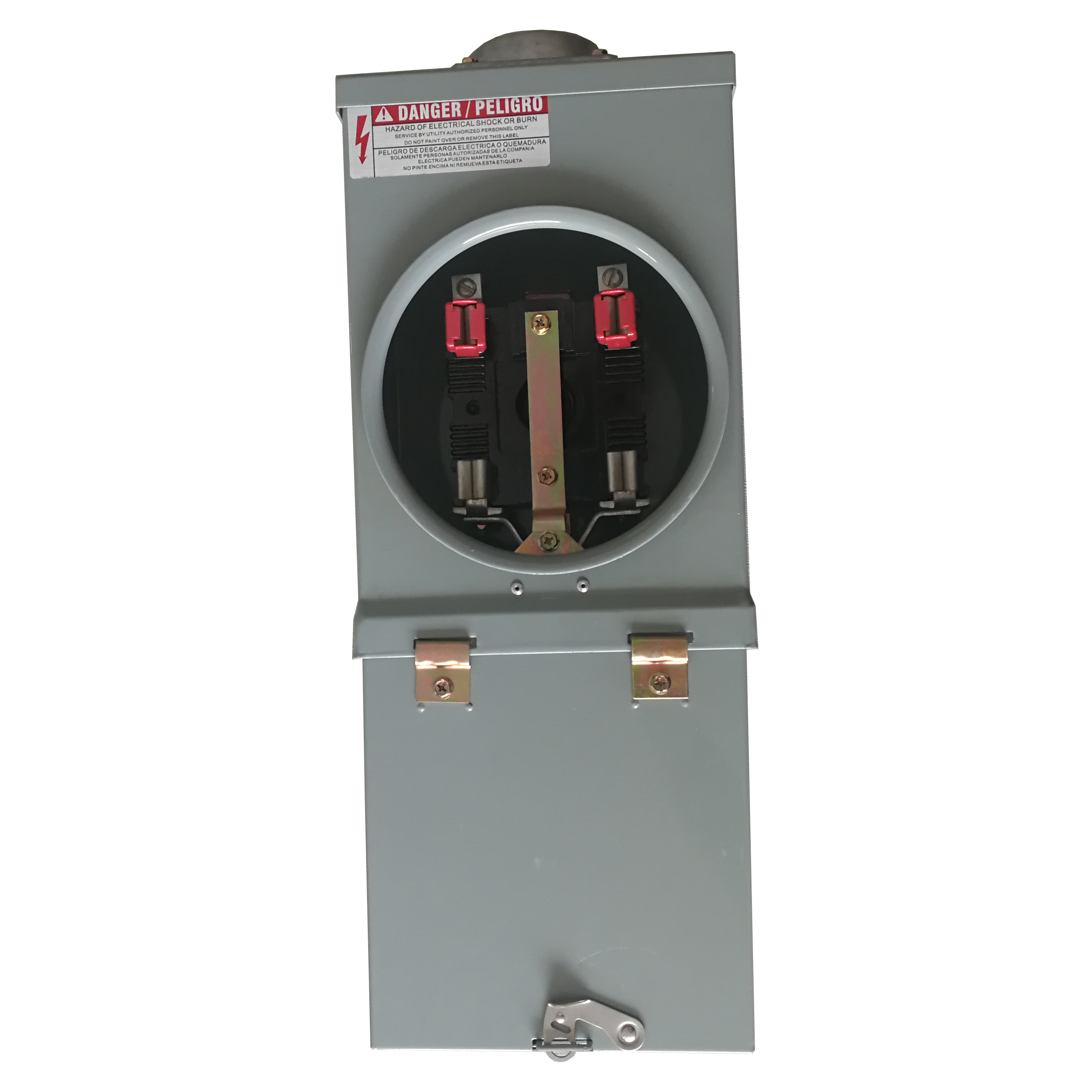 GYFD-D-125A 4JAW TERMINAL combination meter socket with circuit breaker plug in socket