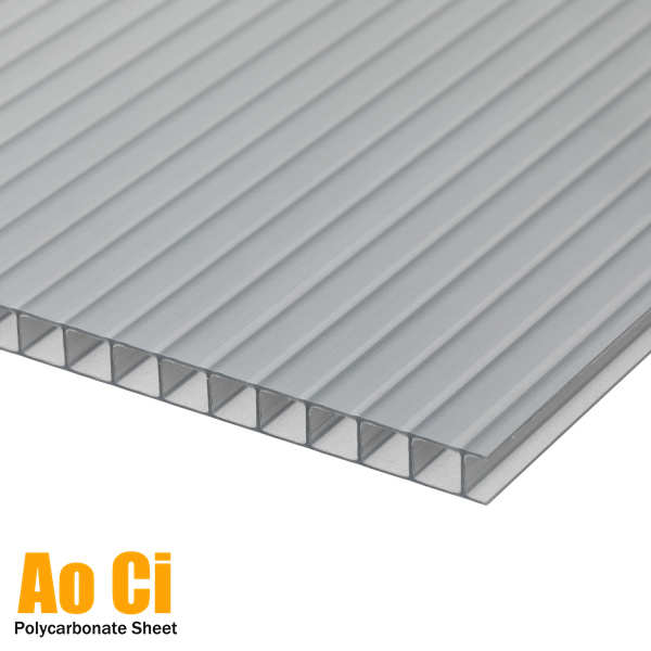 Reflective Gray Polycarbonate Policarbonato Policar