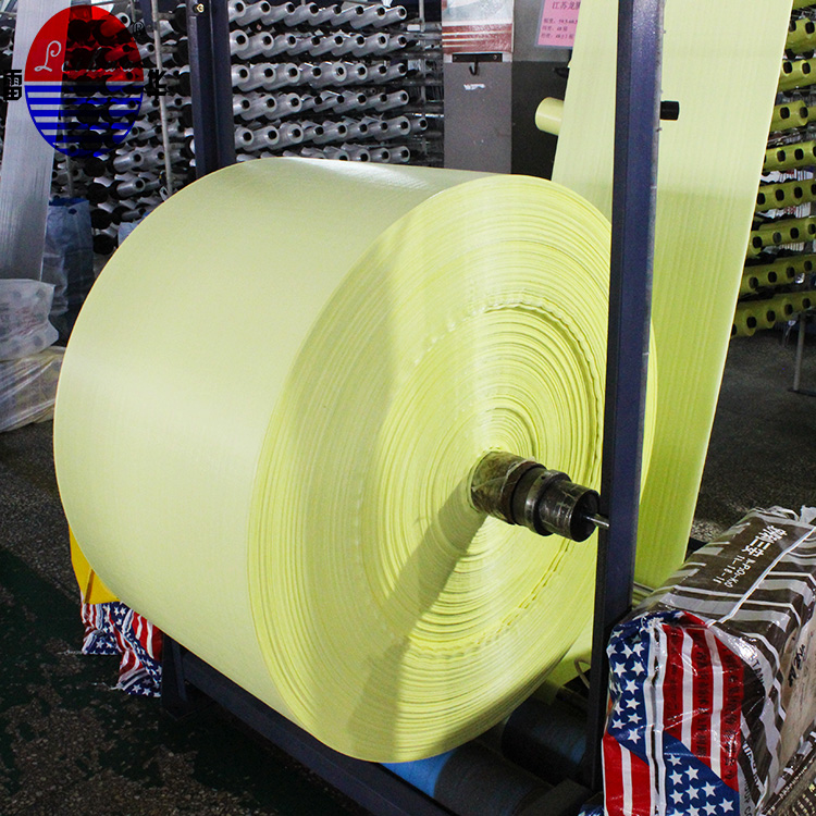 High quality customized PP woven fabric roll plastic woven sack roll woven bags roll