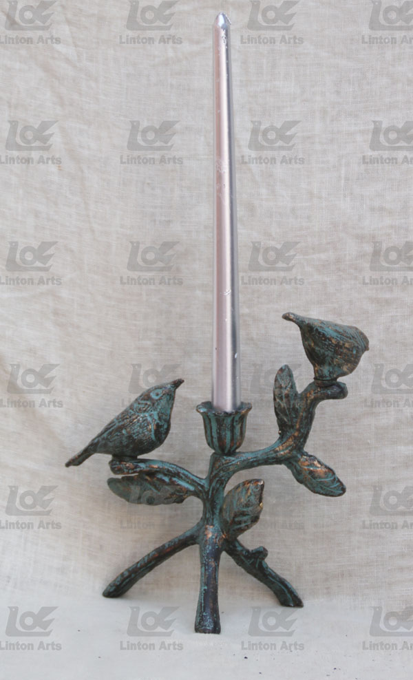 cast iron candle holder