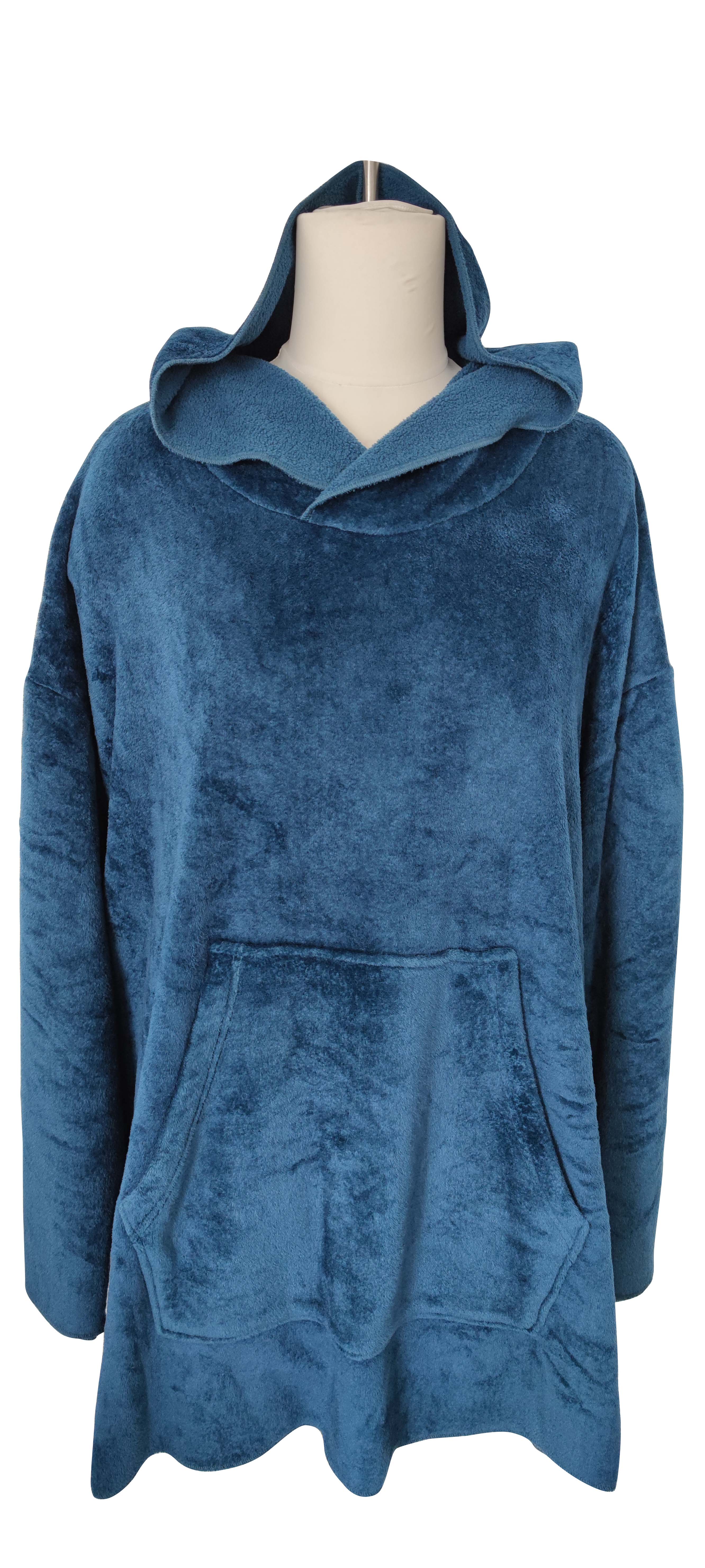 Ladies oversize oodie supersoft sherpa