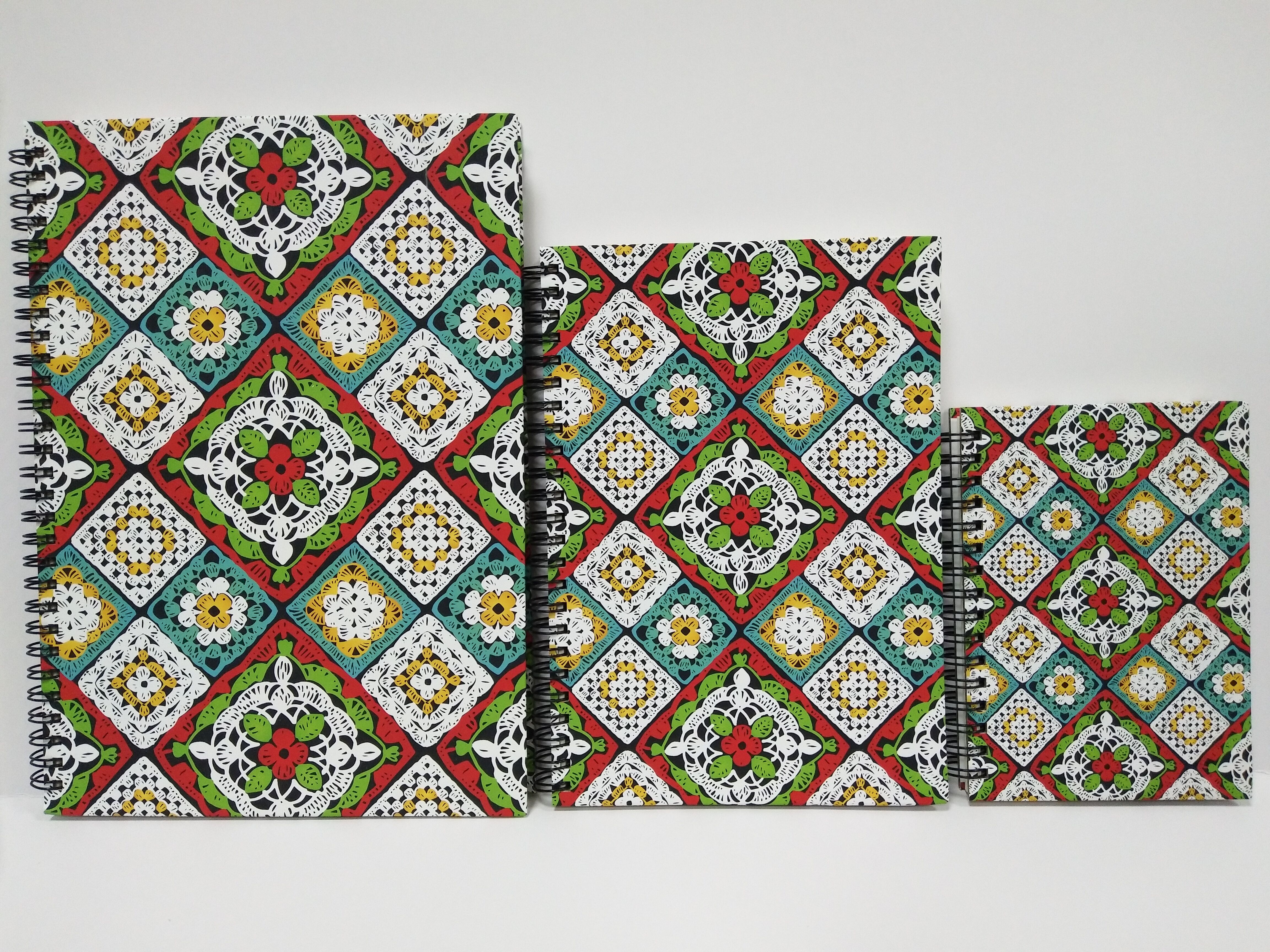 Hard cover notebook