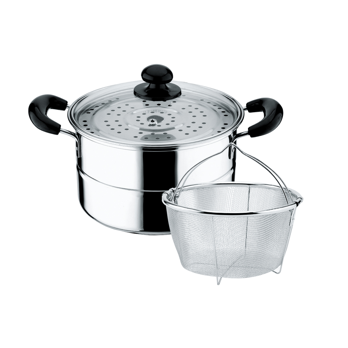 20cm sauce pot 4pcs/set w/sandwich bottom