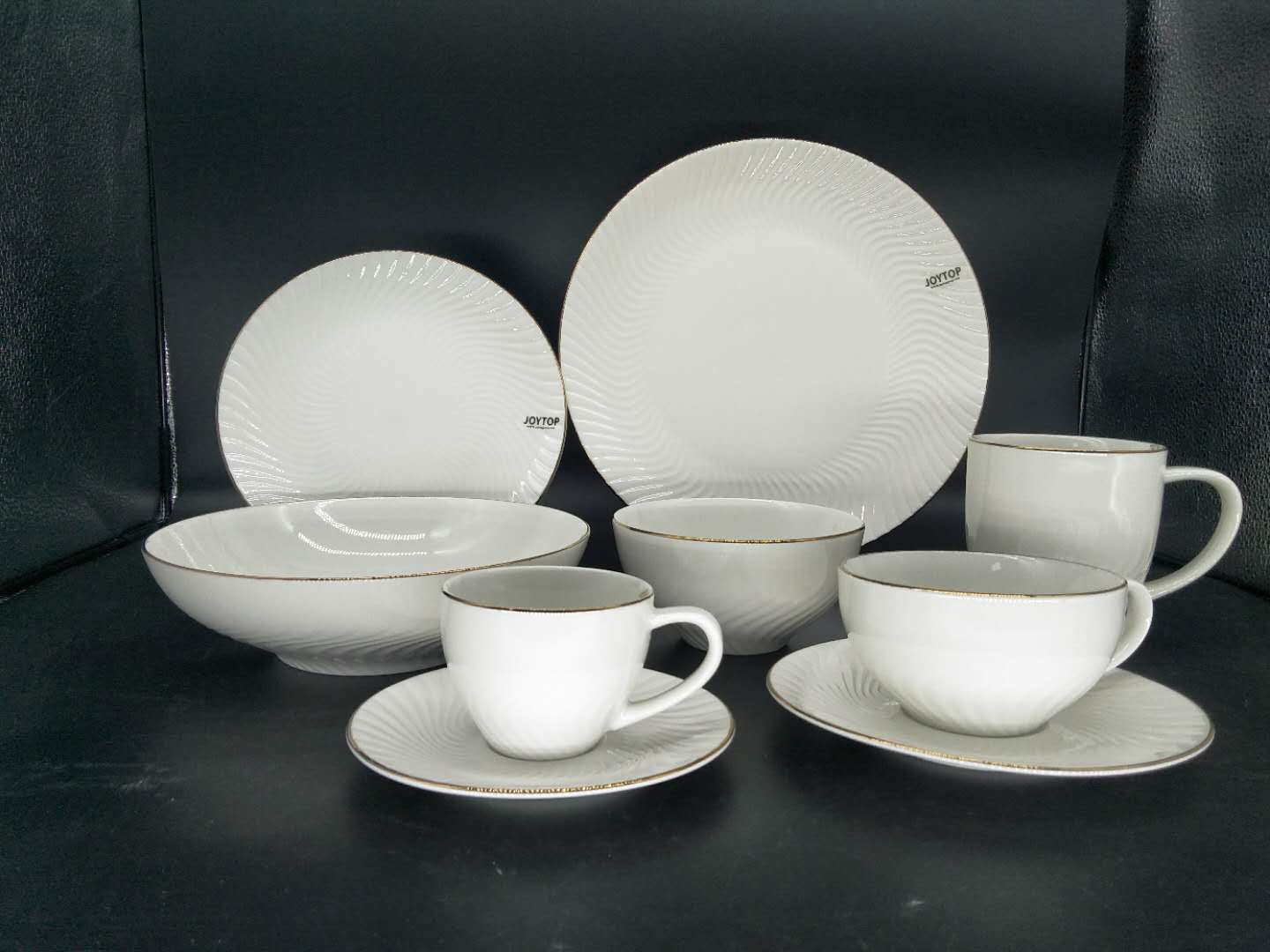 Ripple --Embossed New Bone China
