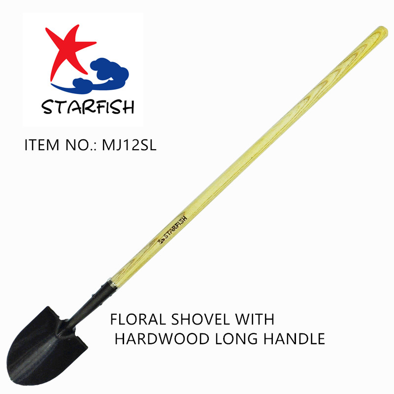 Floral Shovel With Hardwood Long Handle