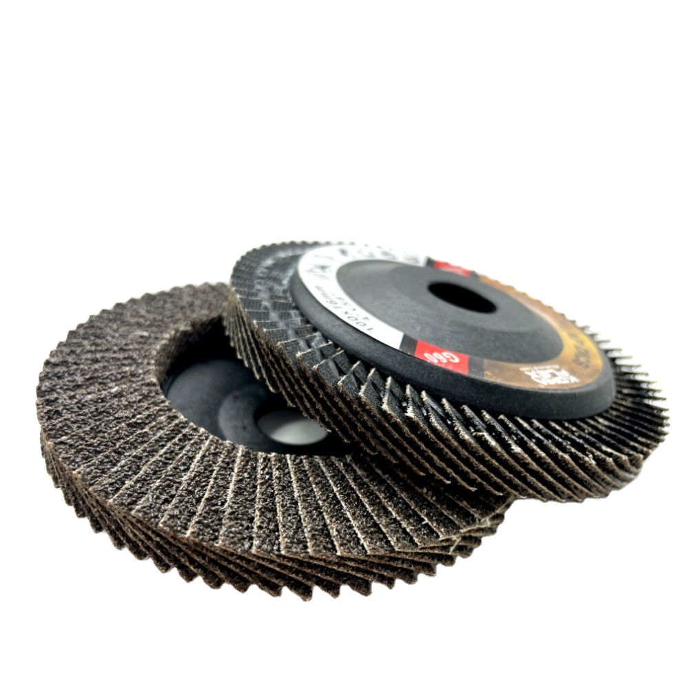 konaflex -tikit 4inch calcine alumina T27 flap disc sanding grinding wheel grit 40/60/80/120