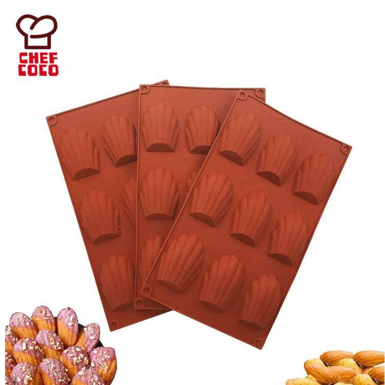 Madeleine pan Madeline cake mold silicone shell cake mould