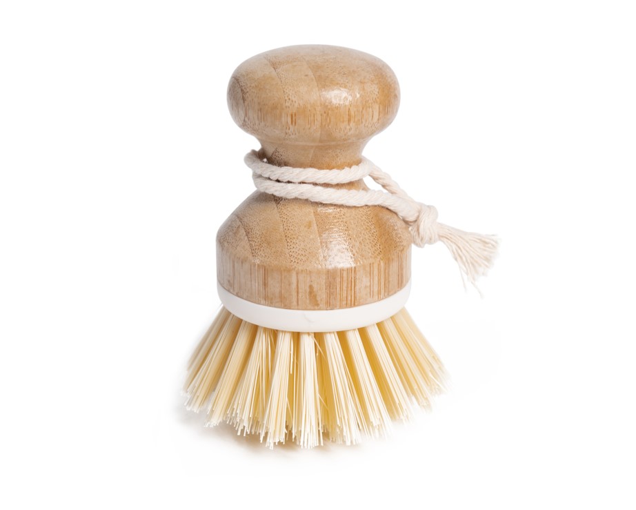 Bamboo pot brush