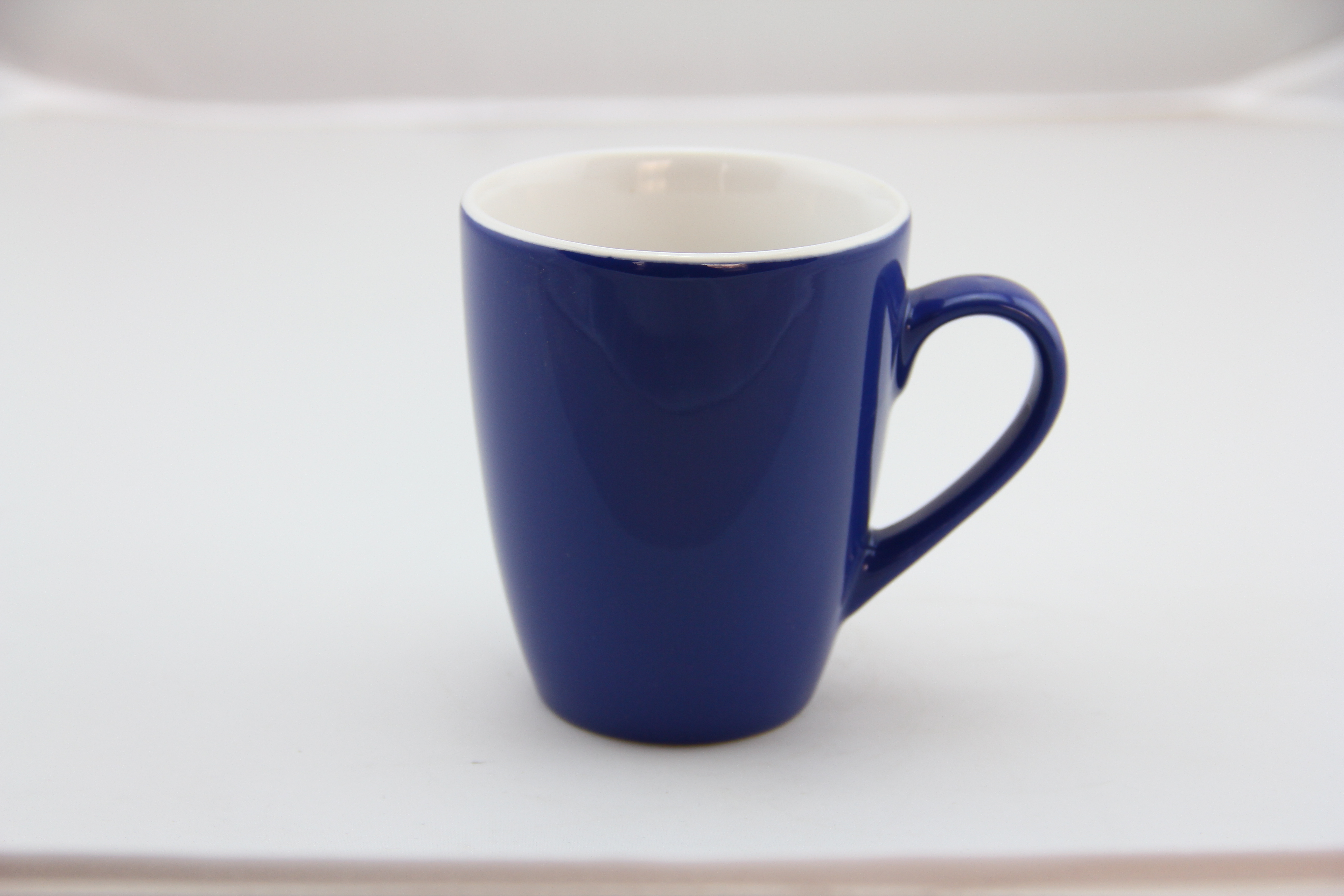glaze mug two tone color mug