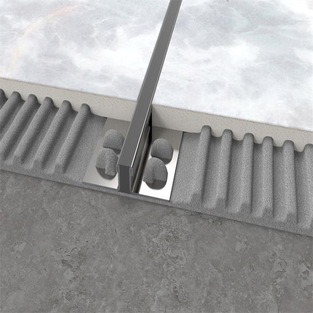expansion joint with removable inserts