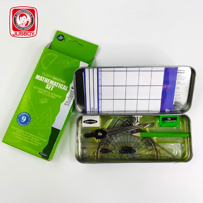 Mathematical Stationery Set compass ruler