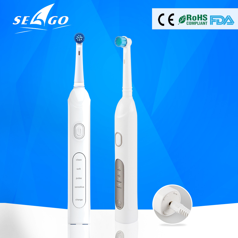 Rotating battery electric toothbrush
