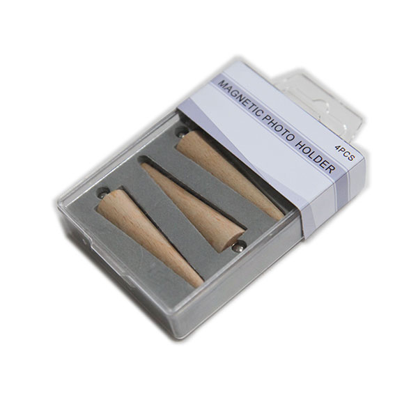 Magnetic Wooden Pictures Holder, DIY Photo Frame