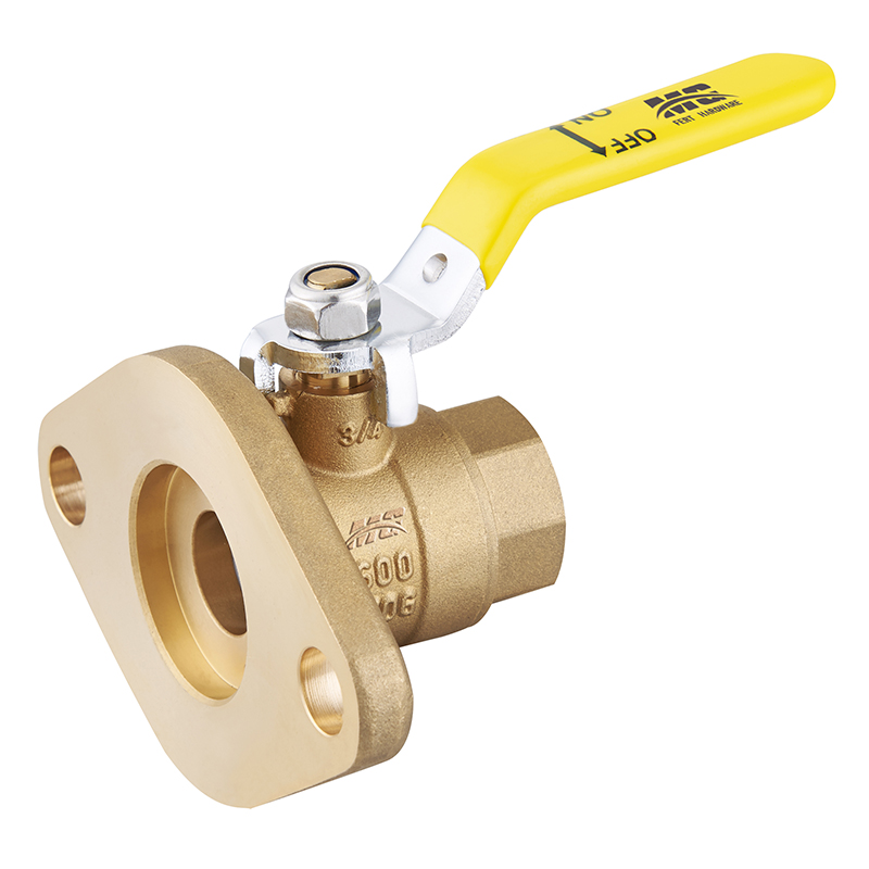 Leadfree flange ball valve weld ends threads ends light type