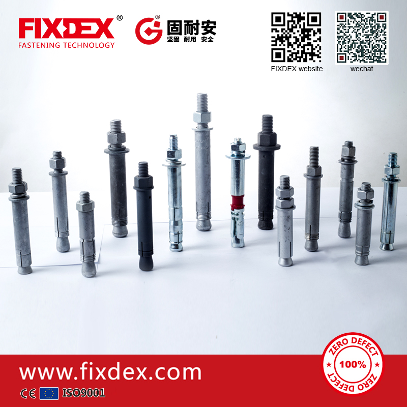 Chinese factory galvanized elevator expansion anchor boltsdu