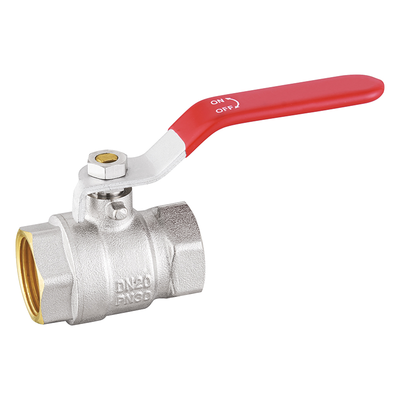 Brass ball valve ACS approved standard bore