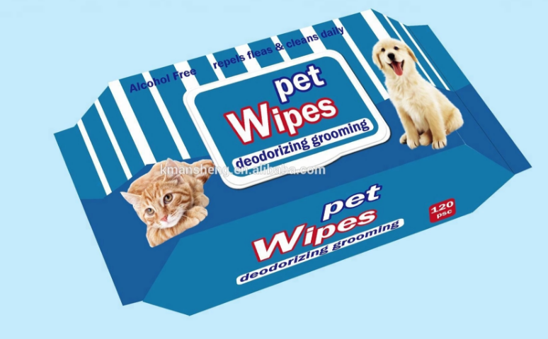 Dog and cat wash towels tear stains cleaning wipe pet paws cleaning deodorize pet wipes