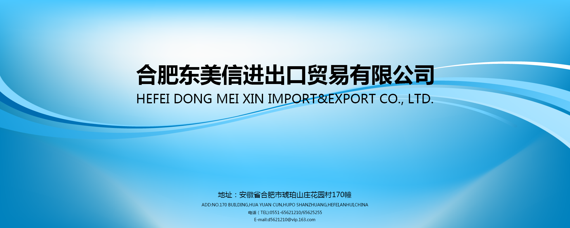 HEFEI DONGMEIXIN IMPORT AND EXPORT CO.,LTD.