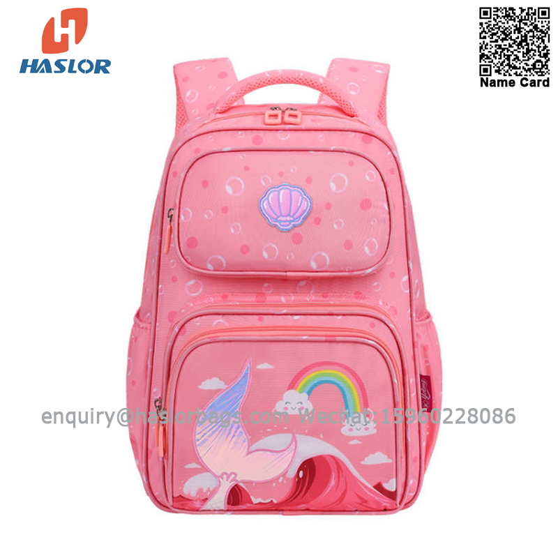 702a# 2021 New Style Funny Cartoon Primary School Sudents Backpack 15.6 inch Big Capacity Waterproof School Bag durable shool bags