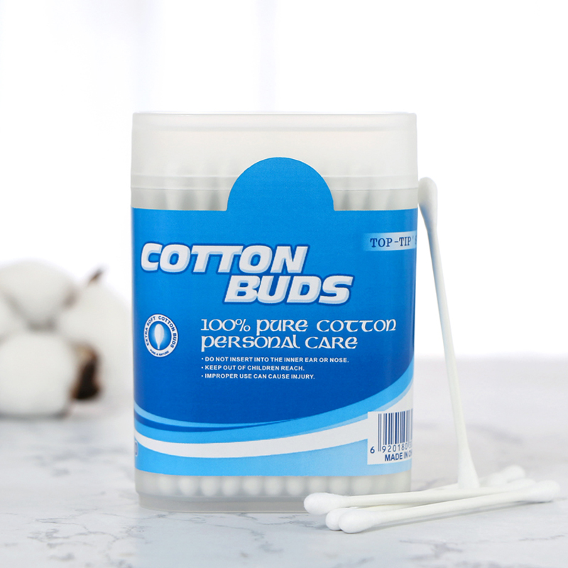 #1 A Paper cotton buds in monobloc canister