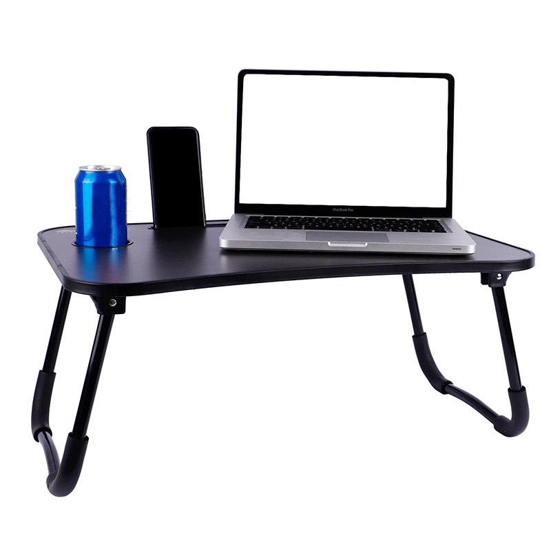 Folding laptop table