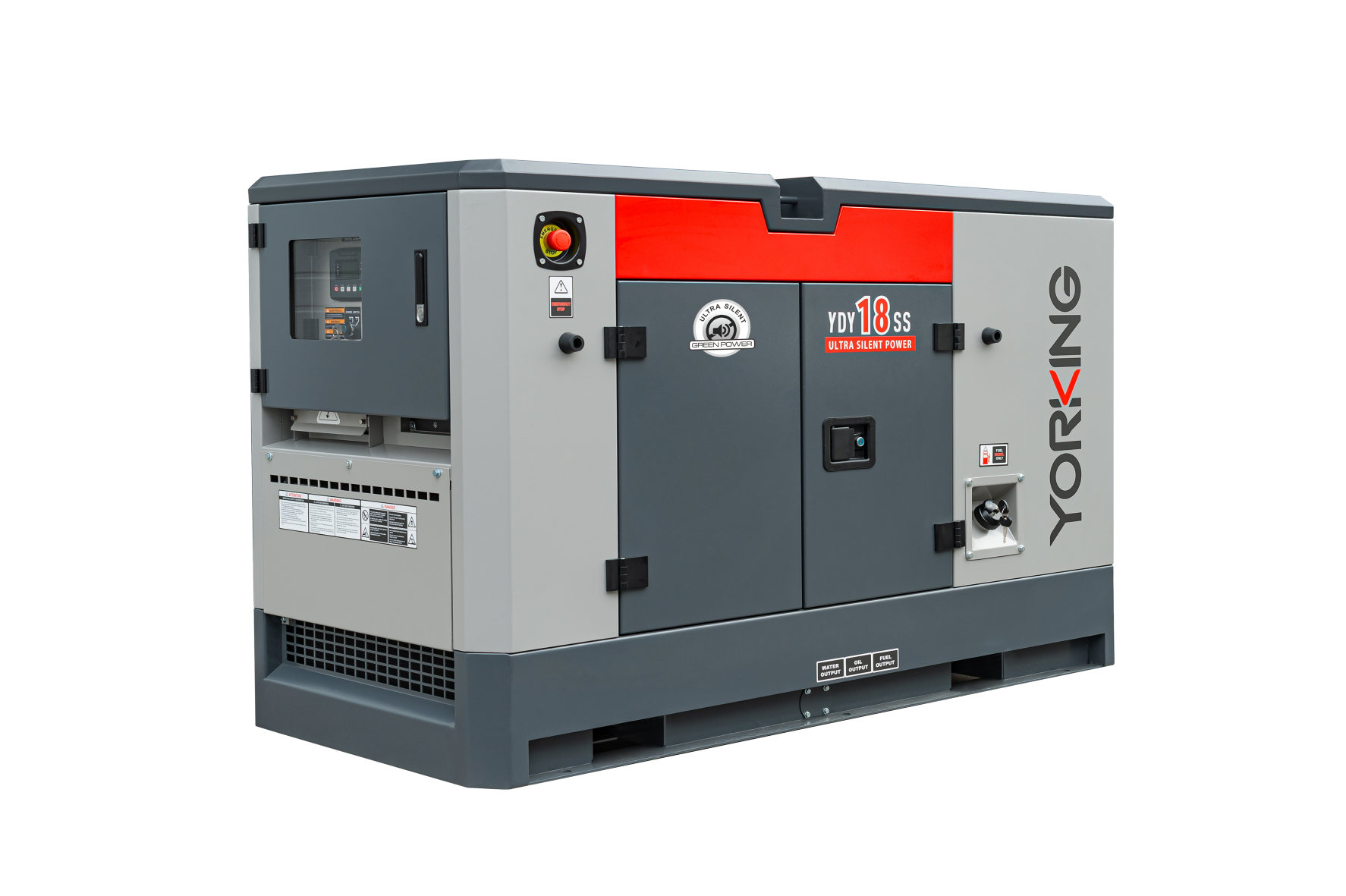 Ultra silent generator