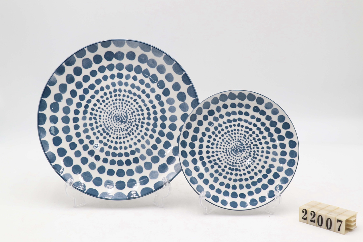 Screen printing tableware