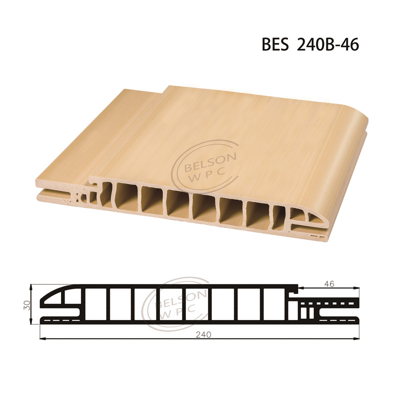 termite-resistant circular arc type 240B wpc door frame