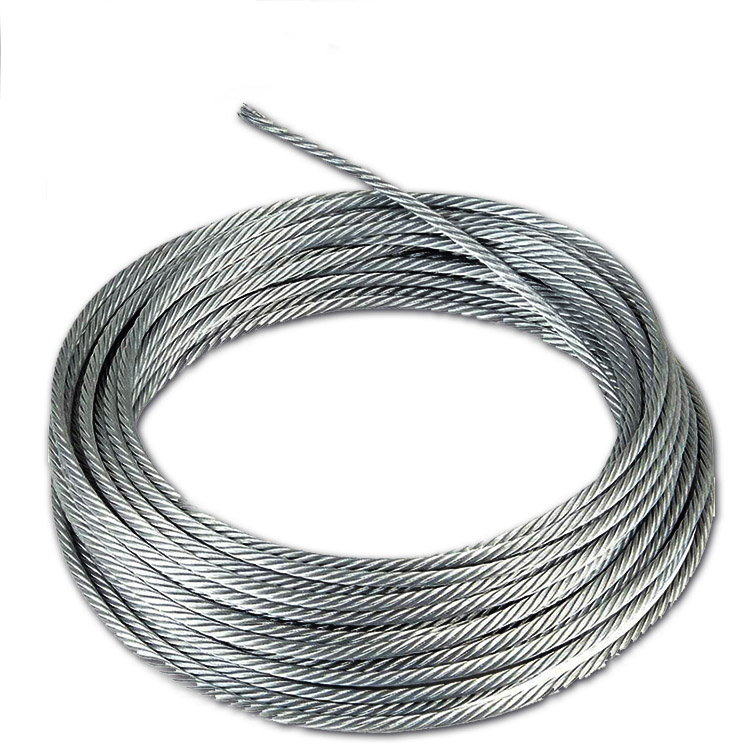 PVC galvanized steel wire rope