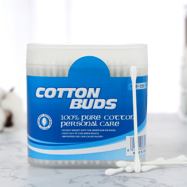 #1 A Paper cotton buds in monobloc canister