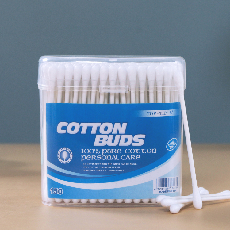#1 A Paper cotton buds in monobloc canister