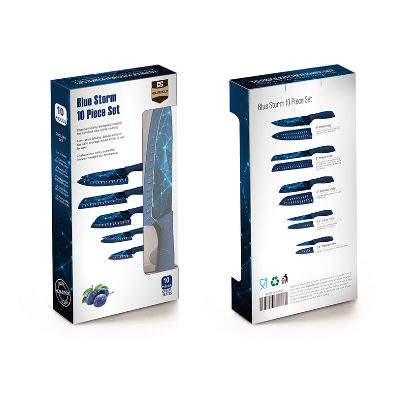 Bule Storm 10 Piece Set