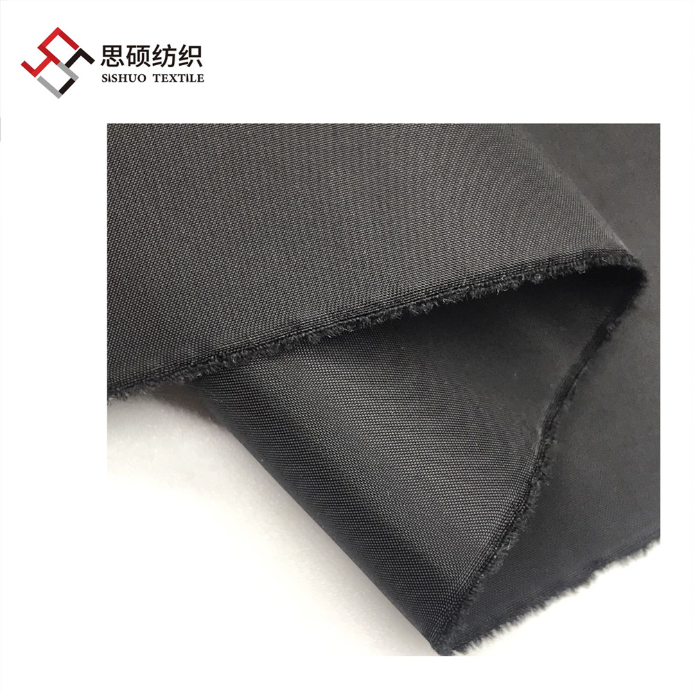 Recycled 300T pongee fabric for lining down coat