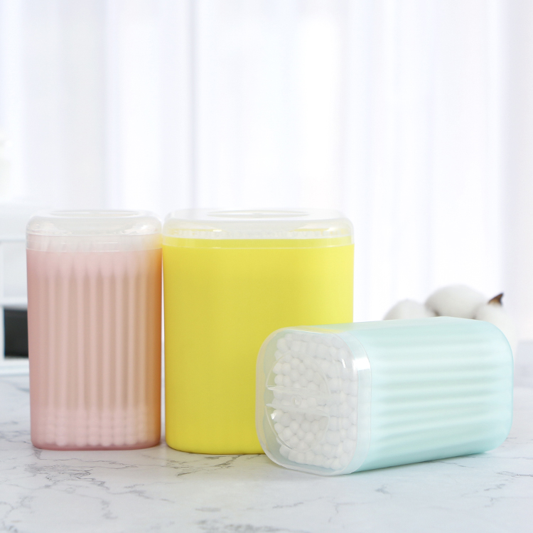 #1 A Paper cotton buds in monobloc canister
