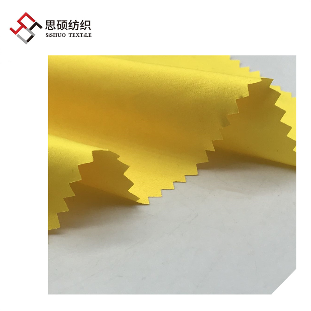 Recycled 380T semi dull pongee fabric