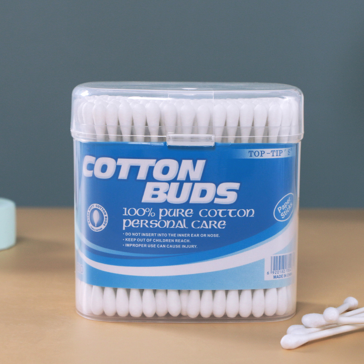 #1 A Paper cotton buds in monobloc canister