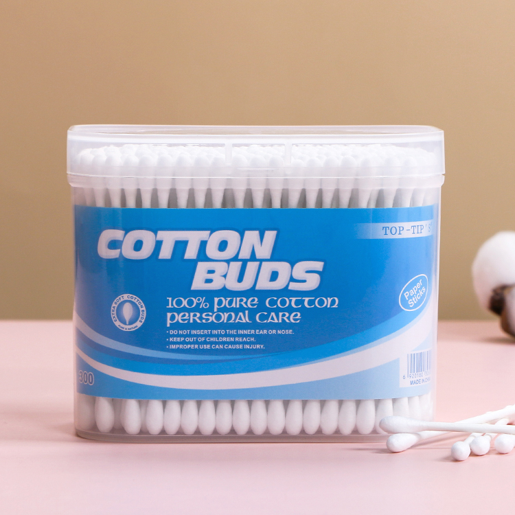 #1 A Paper cotton buds in monobloc canister