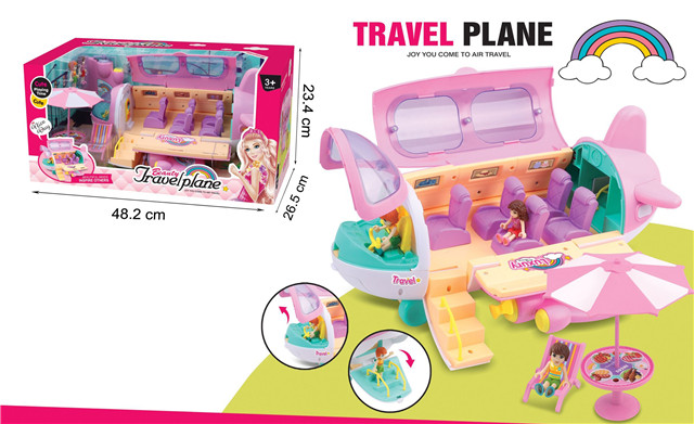 Airplane play house set