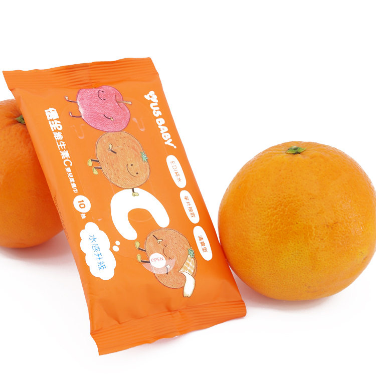 US Baby 10-pack Vitamin C Baby Wet Wipes