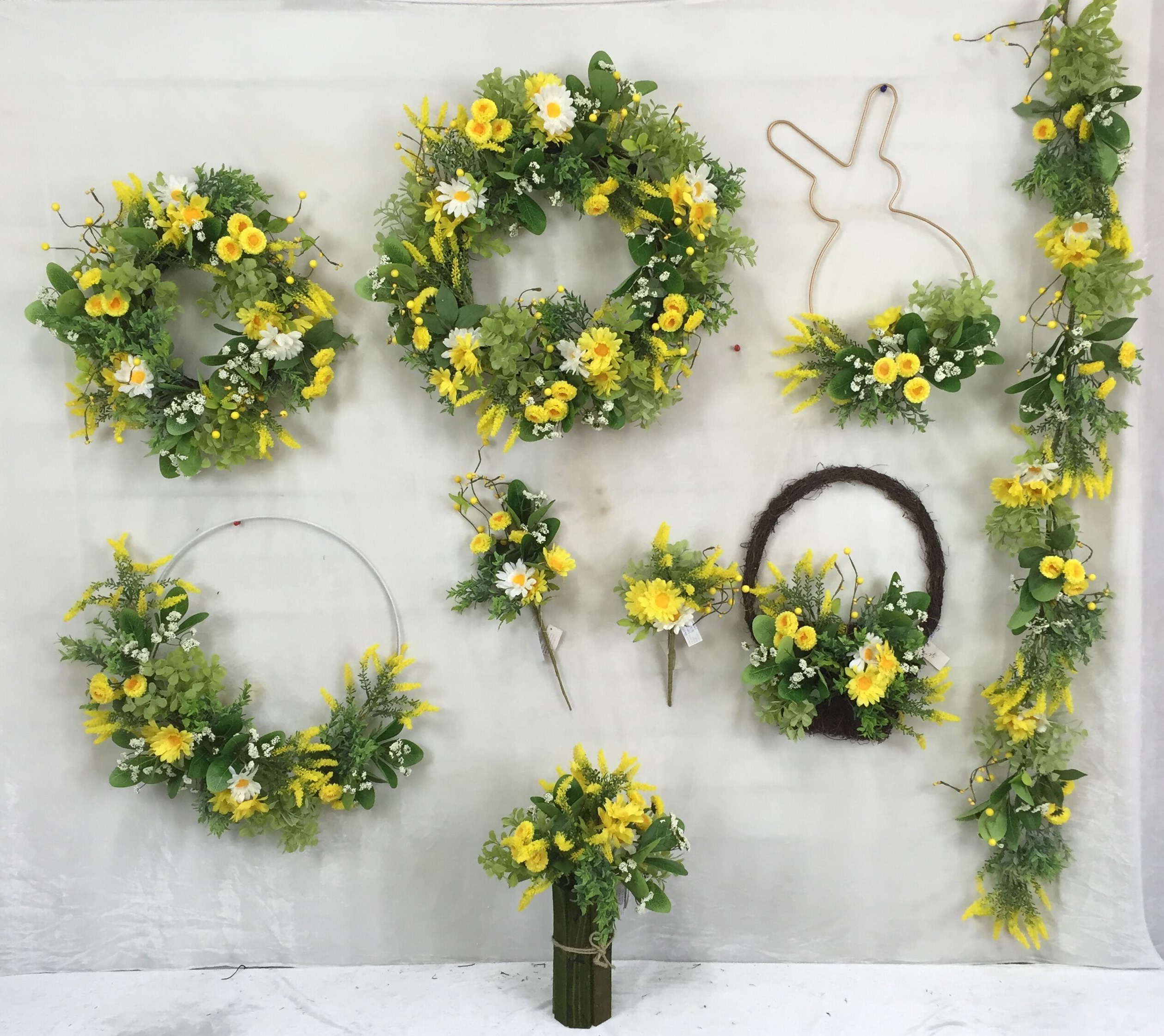 Spring Decorations(Wreath,garland,pick)