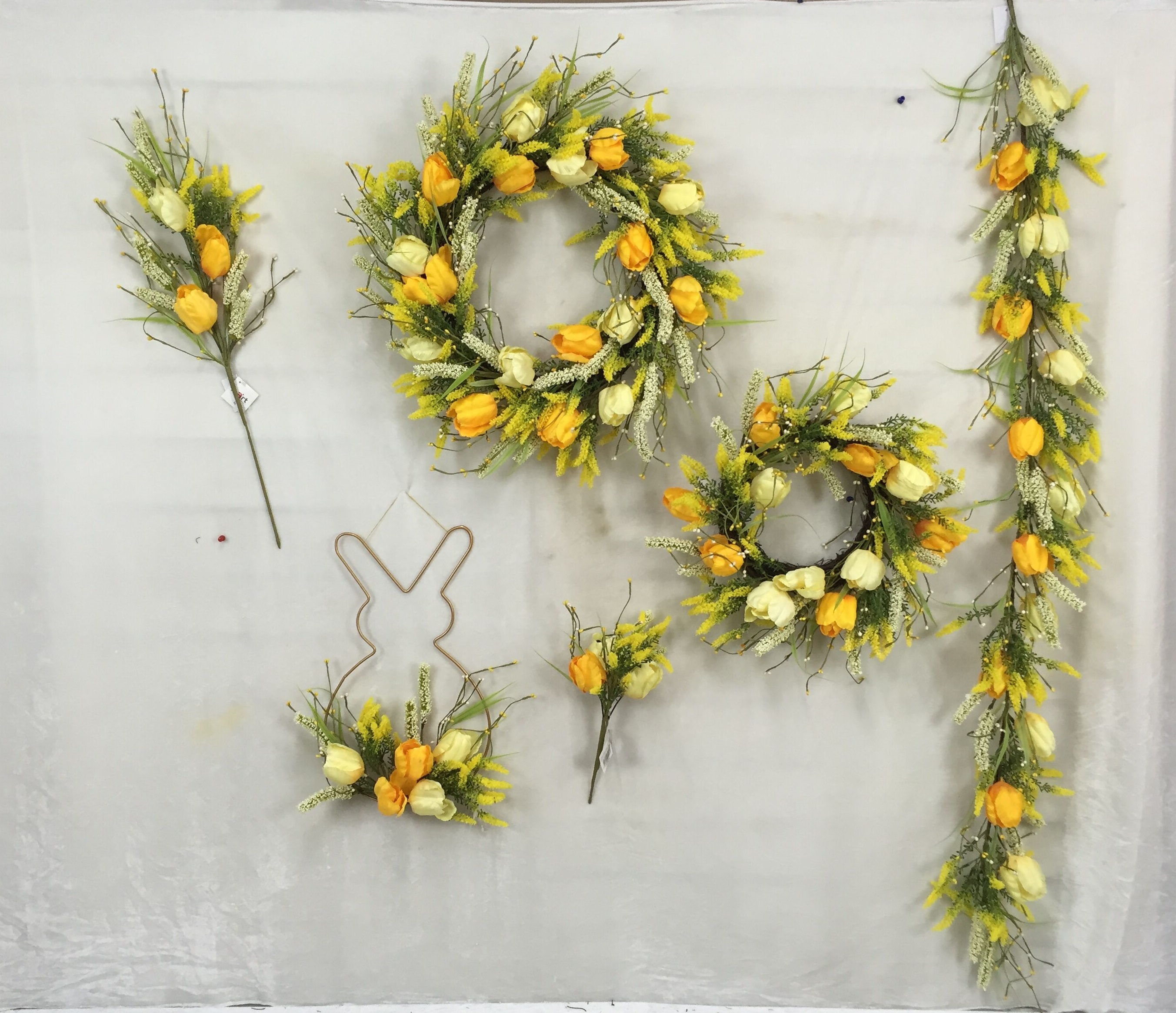 Spring Decorations(Wreath,garland,pick)