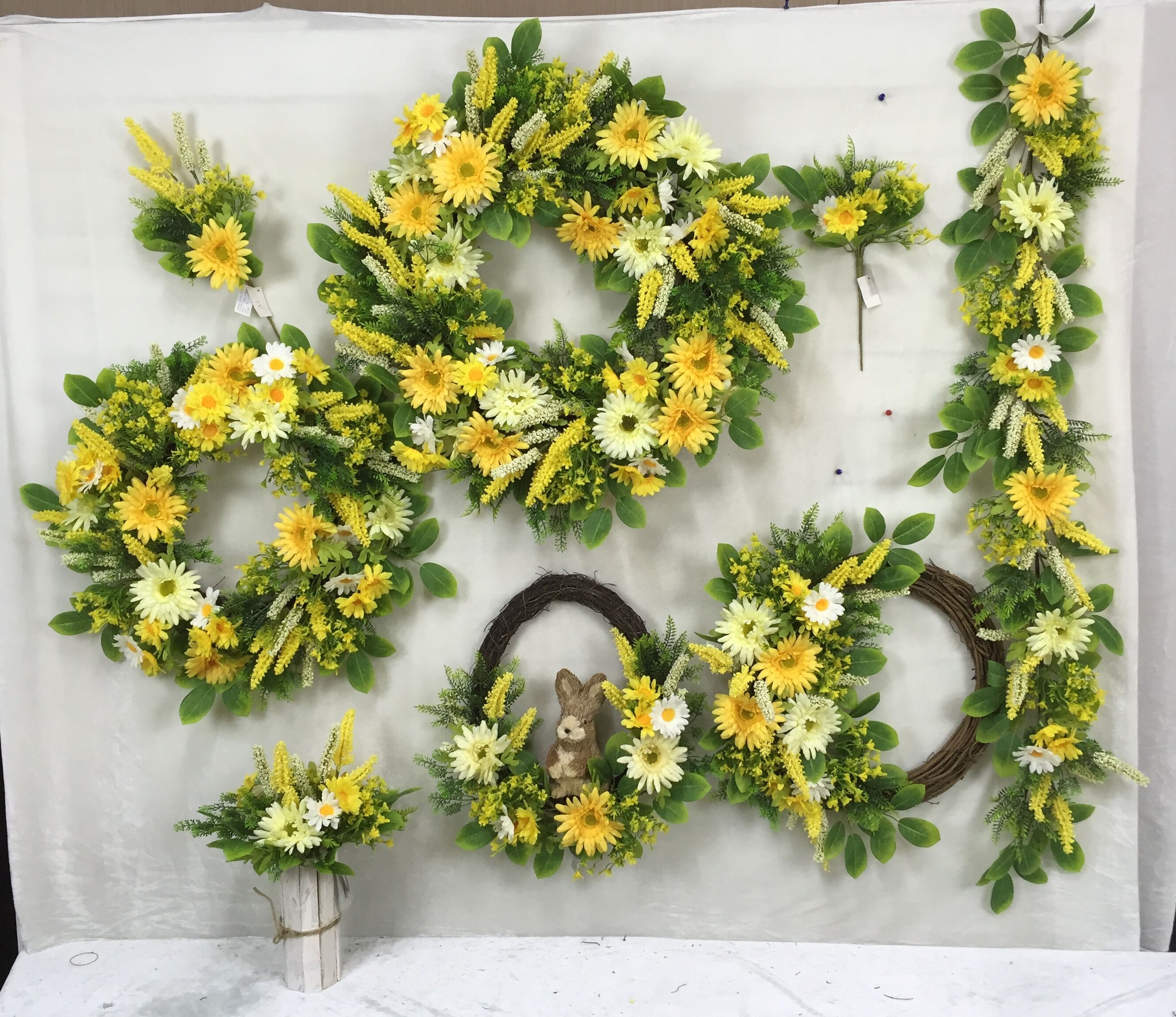 Spring Decorations(Wreath,garland,pick)