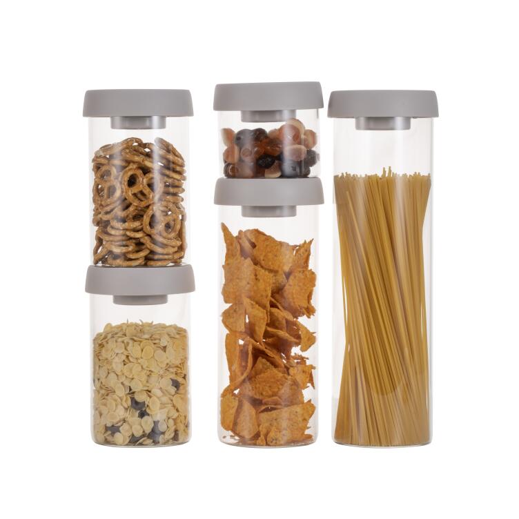 Glass vacuum jar