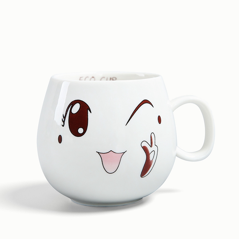 Cute ceramic cup
