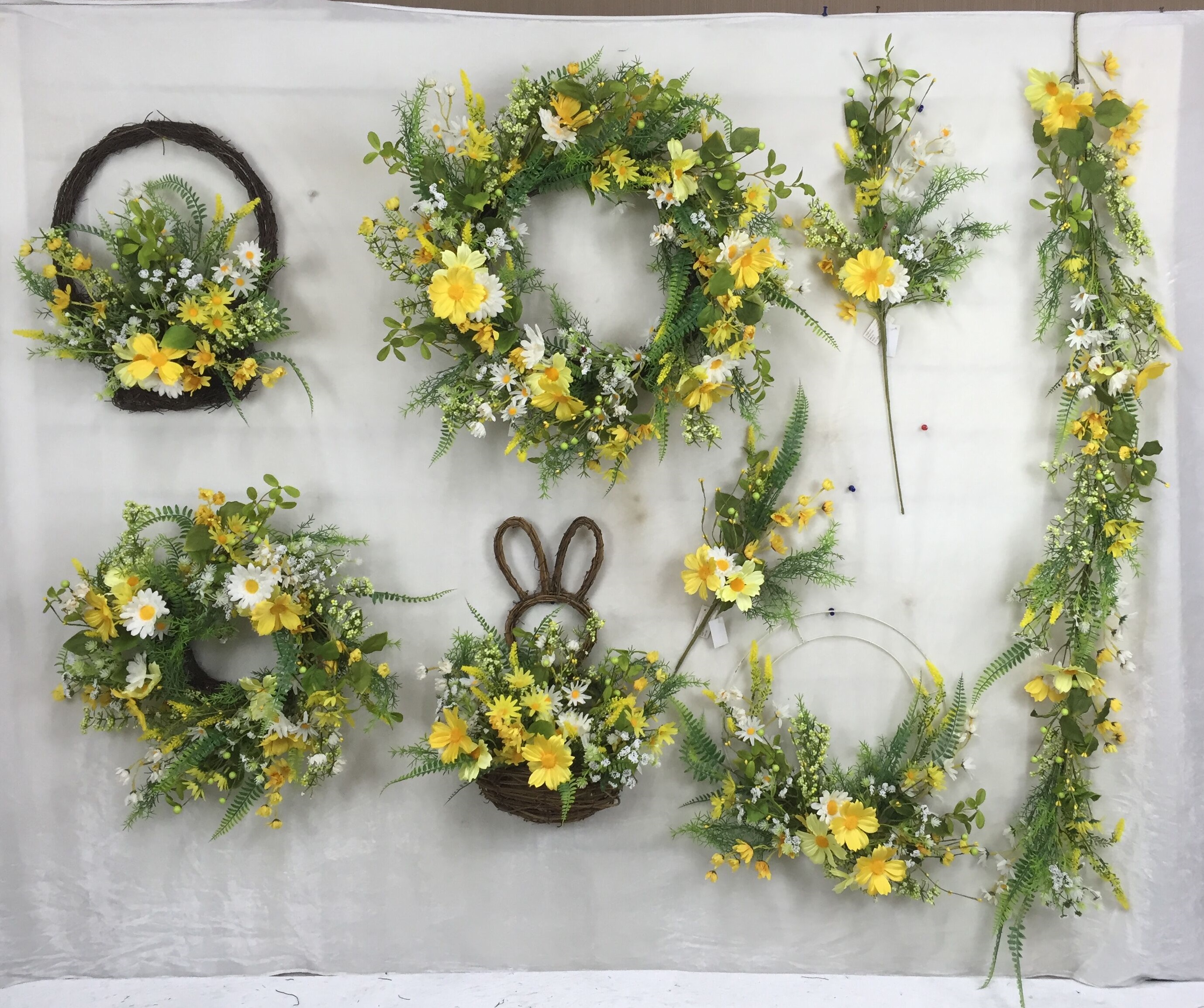 Spring Decorations(Wreath,garland,pick)