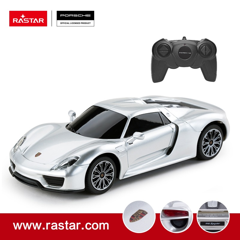 RASTAR RC 1:24 PORSCHE 918 Spyder License Remote Control RC Car