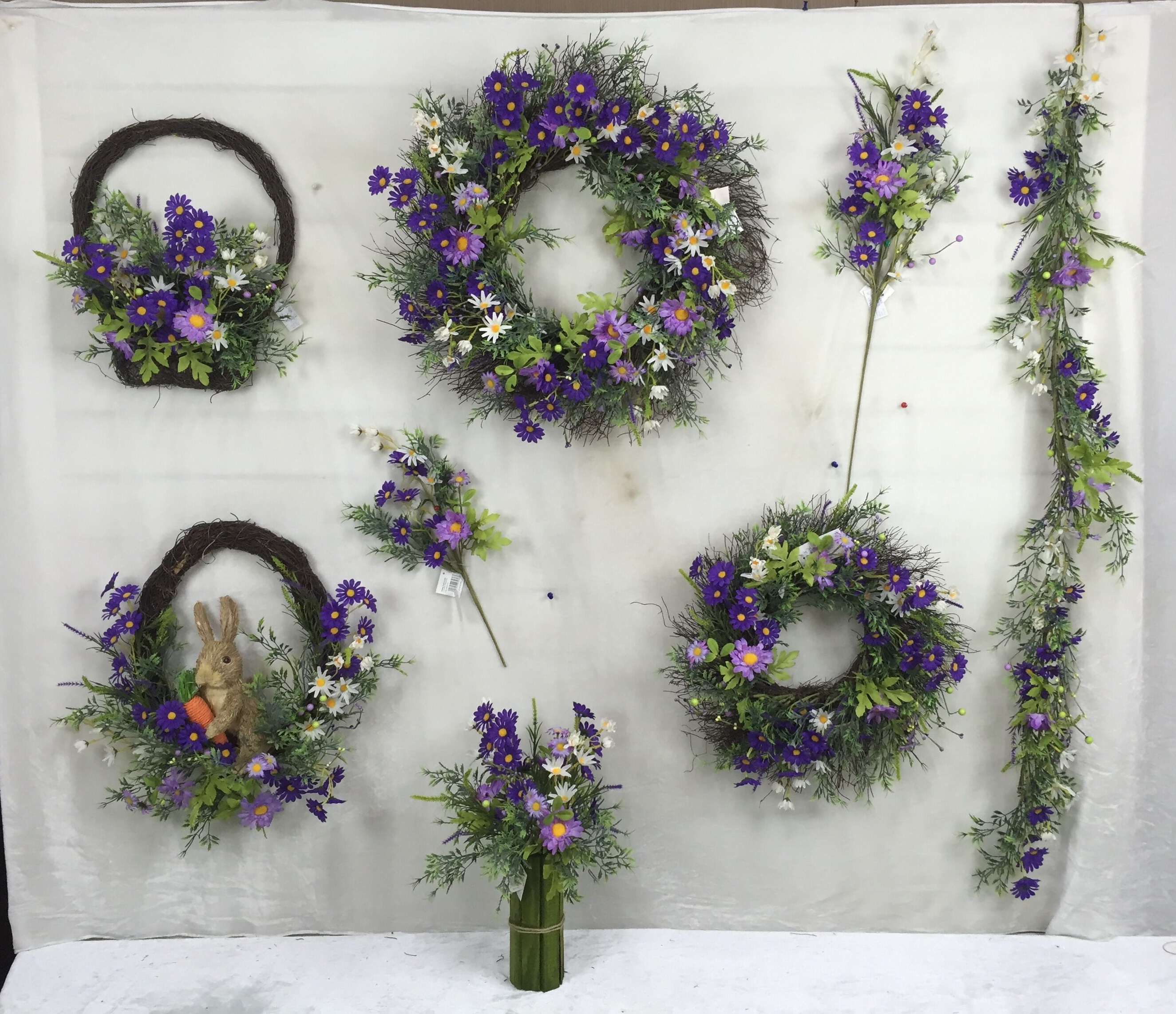 Spring Decorations(Wreath,garland,pick)