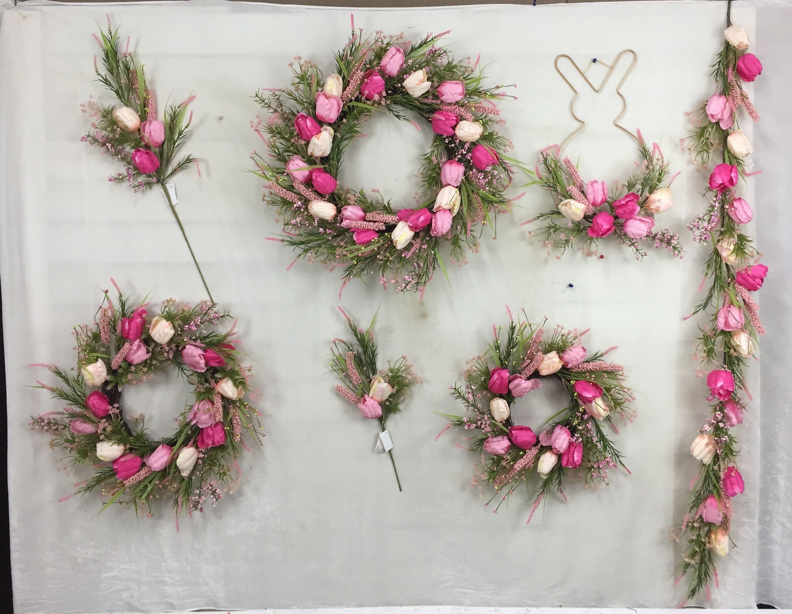 Spring Decorations(Wreath,garland,pick)