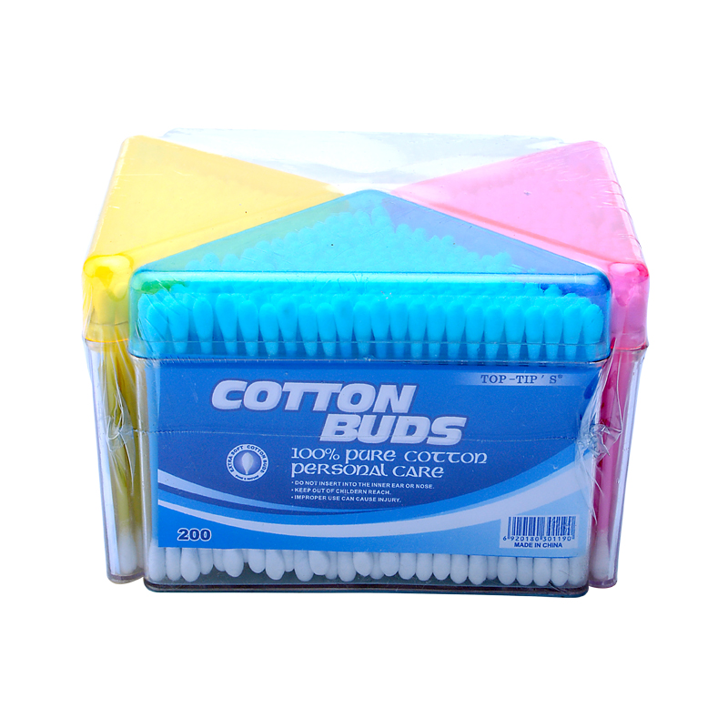 #1 A Plastic cotton buds in PS box