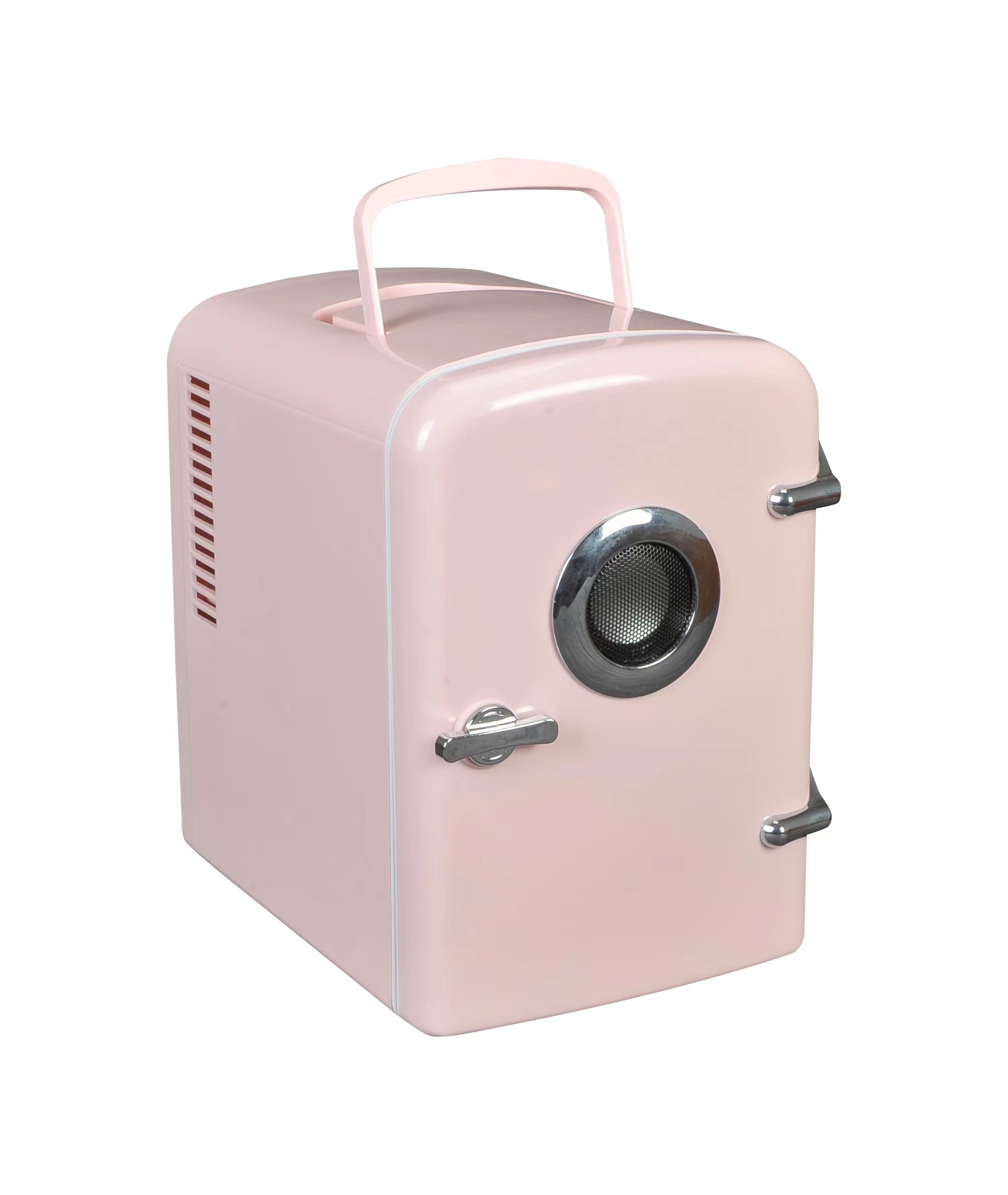 4L mini fridge，mini fridge with Bluetooth Speaker